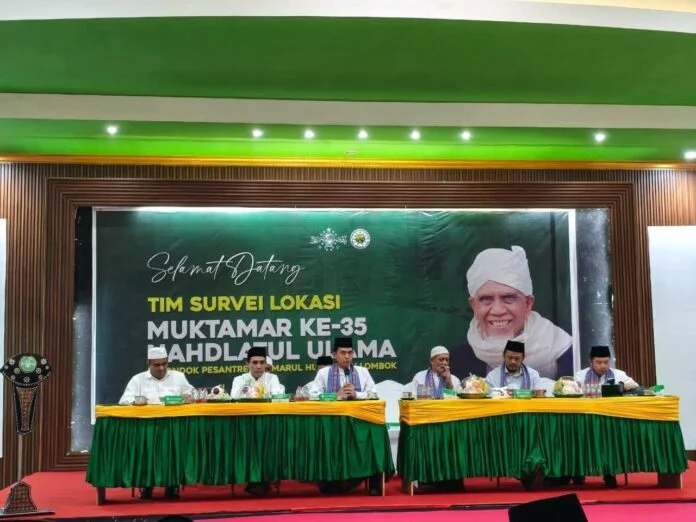 PBNU melakukan survei ke NTB untuk menilai kesiapan sebagai tuan rumah Muktamar NU ke-35. Tiga pondok pesantren diverifikasi, sementara Pemprov NTB menyatakan siap mendukung penuh pelaksanaan acara.